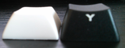 Keycap front comparison