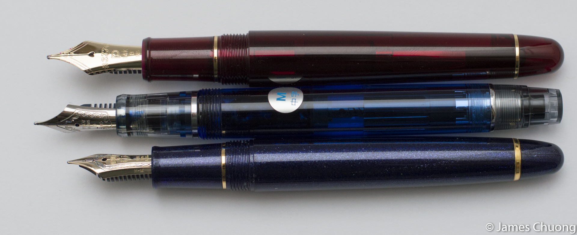 Pilot Custom Heritage 92 comparison uncapped